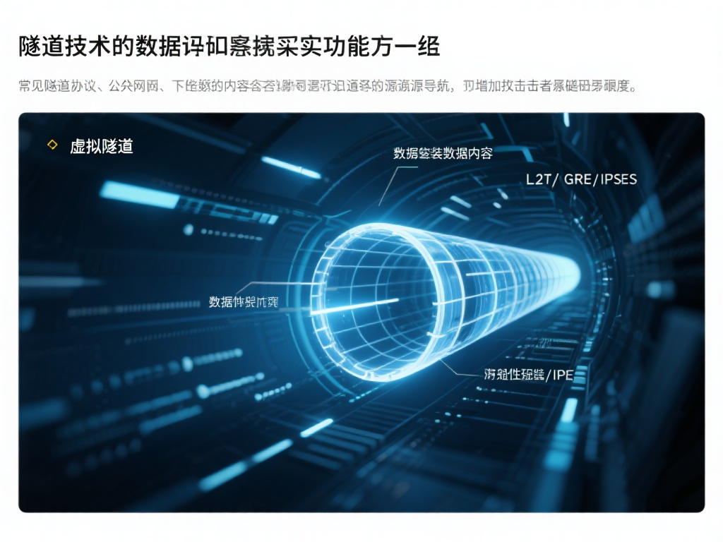 隧道与VPN技术揭秘:加密科学的核心原理解析 隧道技术是数据加密的具体实现手段之一,它通过将数据