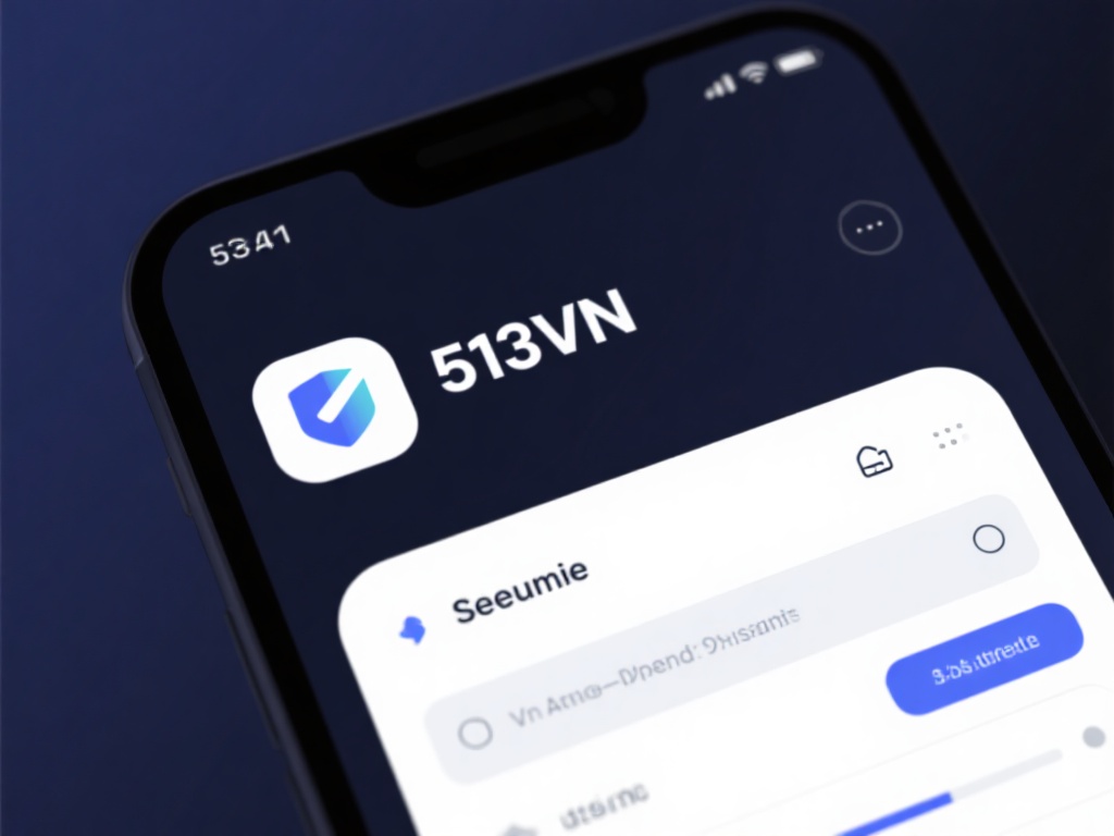 初次使用513VPN，给人印象最深的是其简洁的界面